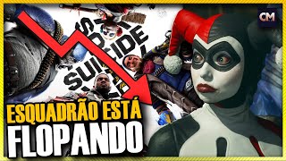 FLOP OS NÚMEROS INICIAIS NÃO SÃO BONS  Esquadrão Suicida Mate a Liga da Justiça Começa Fraco [upl. by Arihsat]