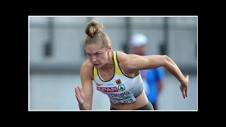 LeichtathletikEM 100 Meter der Frauen mit Gina Lückenkemper [upl. by Htebazileharas250]