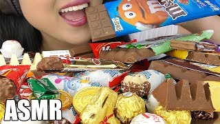 ASMR CHOCOLATE No Talking CRUNCHY FROZEN CHOCOLATE SNAPPING SOUNDS  ASMR Phan [upl. by Rurik634]