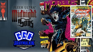 Marvel Cards BRAND NEW RELEASE Fleer Ultra Midnight Sons unboxing and reaction [upl. by Alilad547]