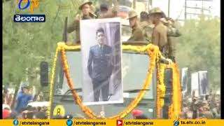 Major Bisht Funeral  Last Respects Accorded to Army Martyr in Dehradun  Amid Amar Rahe Slogans [upl. by Nnylannej]