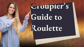 What does the croupier say in roulette [upl. by Brownson]