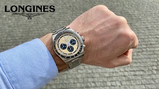 Longines Conquest Chronograph 42 mm [upl. by Enwahs306]