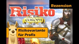 Risiko Europa Brettspiel  Anleitung amp Rezension  SpieLama [upl. by Otis789]