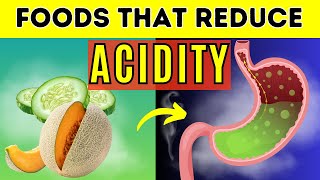 10 Foods That Lower Acidity In Body  Reduce Stomach Acidity [upl. by Matthaus]