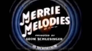 Merrie Melodies Openings And Closings 19311969 UPGRADED 20 [upl. by Kyrstin]