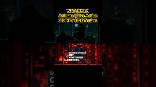 Watchmen Animated Trailer vs 2009 Movie shorts [upl. by Euqirrne]