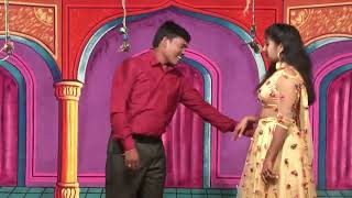 Romantic scene between inspector Vijay and heroine Devi in Vajrayudham drama  Vannayapalem [upl. by Weidner]