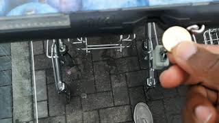 How to unlock shopping trolley without pound coin [upl. by Tayler]