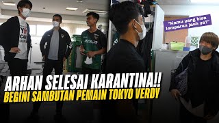 TERARHAN ARHAN ❤️ Lihat Bagaimana Skuat Tokyo Verdy Menyambut Datangnya Pratama Arhan di Latihan [upl. by Kwarteng]