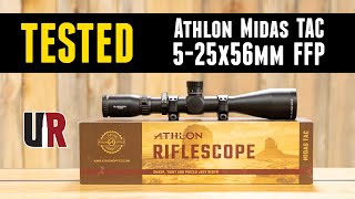 TESTED Athlon Midas TAC 525x56mm FFP Riflescope [upl. by Lupien]