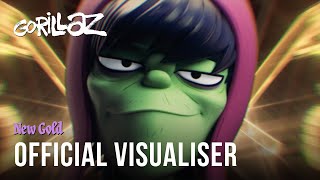 Gorillaz  New Gold ft Tame Impala amp Bootie Brown Official Visualiser [upl. by Mastrianni]