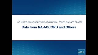 CROI 2019  FTCTAF for PrEP  Weight Gain from INSTIs [upl. by Sally]