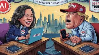 Silicon Valley Divided Tech Titans Clash Over Trump and Harris [upl. by Oinoitna397]