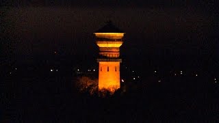 Ein Wahrzeichen im Farbenmeer Der Wittenberger Wasserturm [upl. by Uol]