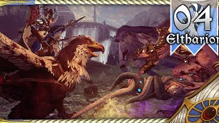 LORD of CHANGE BATTLES ELTHARION  The Warden amp The Paunch  Yvresse HE Total War Warhammer 2 4 [upl. by Silvanus]