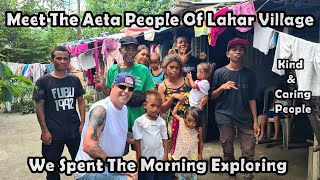 SPENDING THE MORNING WITH THE AETA PEOPLE OF THE LAHARA VILLAGE IN THE PHILIPPINES [upl. by Ambrosio]