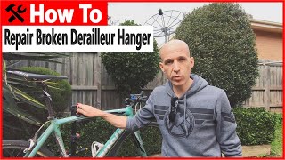 How To Fix a Broken Derailleur Hanger [upl. by Madea]