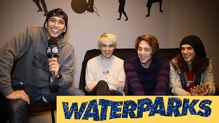 WATERPARKS on Recording Debut Album ‘Double Dare’ w RobertHerrera3 [upl. by Conlen]