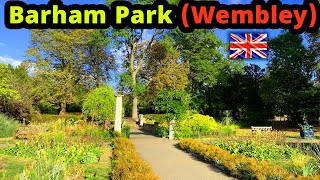 Barham Park Wembley London  Viraj London Vlogs 2024  london vlogs [upl. by Boleyn]