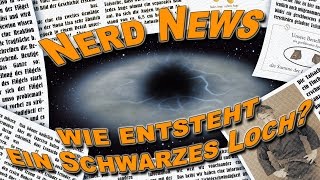 Schwarze Löcher Wie entsteht ein Schwarzes Loch Was ist der Ereignishorizont NerdNews [upl. by Athey]