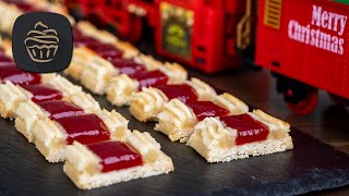 Eisenbahner Kekse  Fruchtige Weihnachtsplätzchen selber machen  Rezept für den Advent [upl. by Correna]