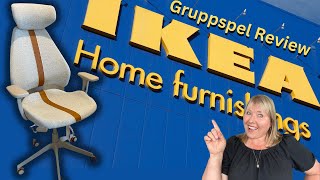 IKEA GRUPPSPEL Gaming Chair  Unboxing  Setup  Full Feature Review [upl. by Llerrehs514]