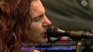 Pearl Jam  Black Live Español Traducido Subtitulado [upl. by Witcher827]