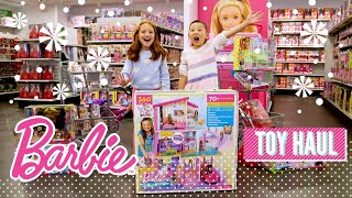 Barbie  2018 Barbie Holiday Haul at the Mattel Toy Store [upl. by Carie556]