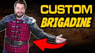 CUSTOM Brigandine FANTASY Armour [upl. by Olinde]