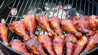 How to make BBQ Chicken  Easy Basic BBQ Grilled Chicken [upl. by Ainola]