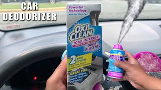 Oxi Clean Car Deodorizer Bomb Review  JAZZYTV [upl. by Celestyna]