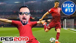 C RONALDO RAKİBİM OLDU ARTIK YUVAMA DÖNDÜM PES 2019 EFSANE OL 13 [upl. by Barvick629]