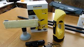 Karcher WV5 Premium Window Vac  Brilliant Gadget [upl. by Lietman]