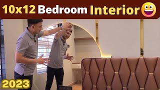 Bedroom Interior Design 2024😀 I 10x12 Bedroom Tour I Small Bedroom Design Ideas I [upl. by Edmund]