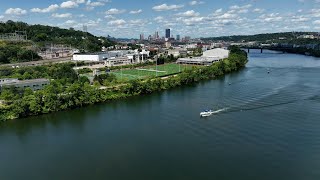 Pitt Football  Specialists Trick Shots [upl. by Karlens781]