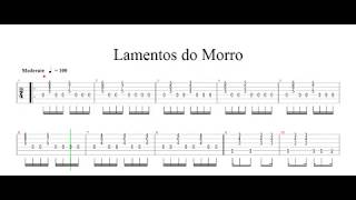 Lamentos do Morro  Garoto  TABLATURA  VIDEO AULA [upl. by Anival]