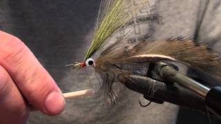 Tying a Fur Strip Clouser Minnow HD [upl. by Eelsew]