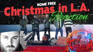 MERRY CHRISTMAS  HOMEFREE  CHRISTMAS IN LA  REACTION [upl. by Llehctim]