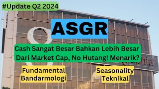 Analisa Saham ASGR Q2 2024 Nilai Cash Masih Lebih Tinggi dari Nilai Perusahaan Perusahaan Gratis [upl. by Oibirot915]