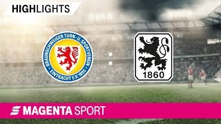 Eintracht Braunschweig  1860 München  Spieltag 31 1819  MAGENTA SPORT [upl. by Gaulin580]