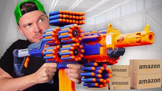 Jai ACHETÉ Le PISTOLET NERF le plus CHER DAMAZON [upl. by Nnaes]