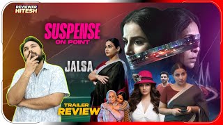 Jalsa  Official Trailer Review  Vidya Balan Shefali Shah  New Hindi Movie 2022  Hitesh Nagar [upl. by Ecnal842]