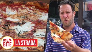 Barstool Pizza Review  La Strada Merrick NY presented by Rhoback [upl. by Casavant]