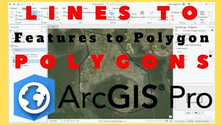 Lines to Polygons using ArcGIS Pro [upl. by Surtemed]