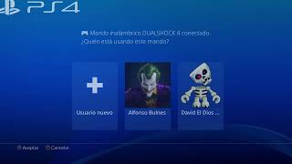 Como Eliminar Una Cuenta PS4 2022 [upl. by Wilbur]