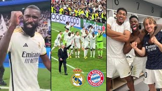 ⚪ Real Madrid Crazy Celebration After Reaching Champions League Final 😍  UCL 2024  Bayern Munich [upl. by Udella]