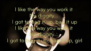 No Diggity  Video Lyrics Blackstreet ft Dr Dre Queen Pen [upl. by Oiuqise272]