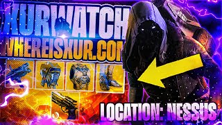 Xur Location amp Loot  October 13 2023  101323 All 3 Classes Destiny 2 [upl. by Anirda]