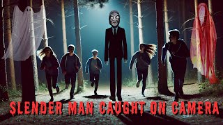 The Slender man caught on camera Horror Story [upl. by Rex]